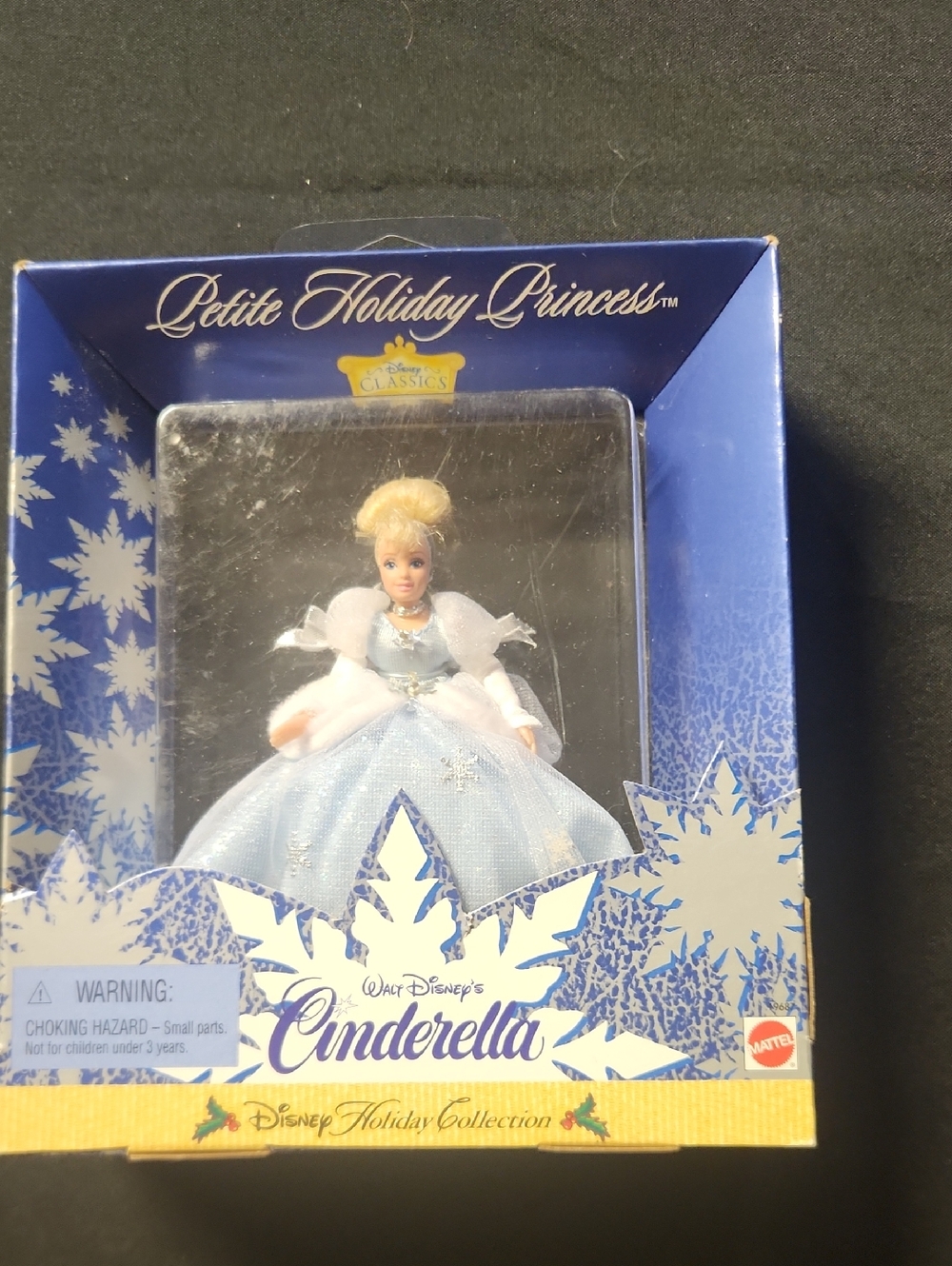 Disney Cinderella Petite Holiday Princess Doll - Blue & White